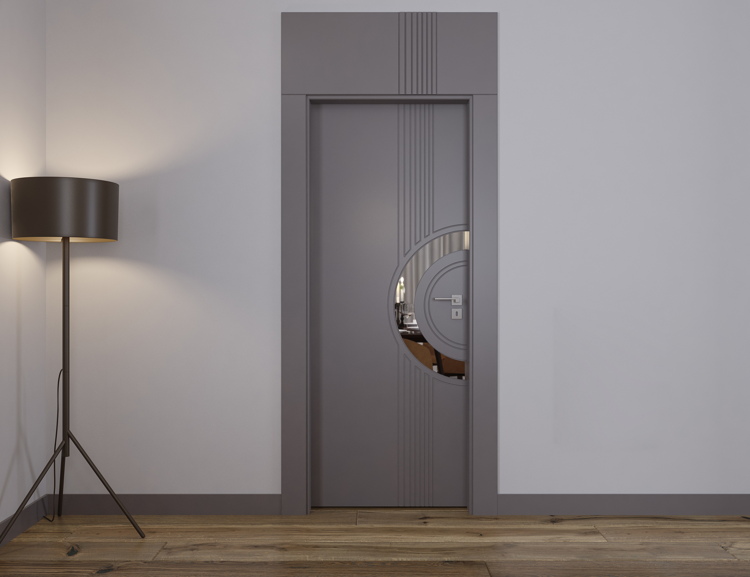 BY-6003 Porte intérieure Laqué